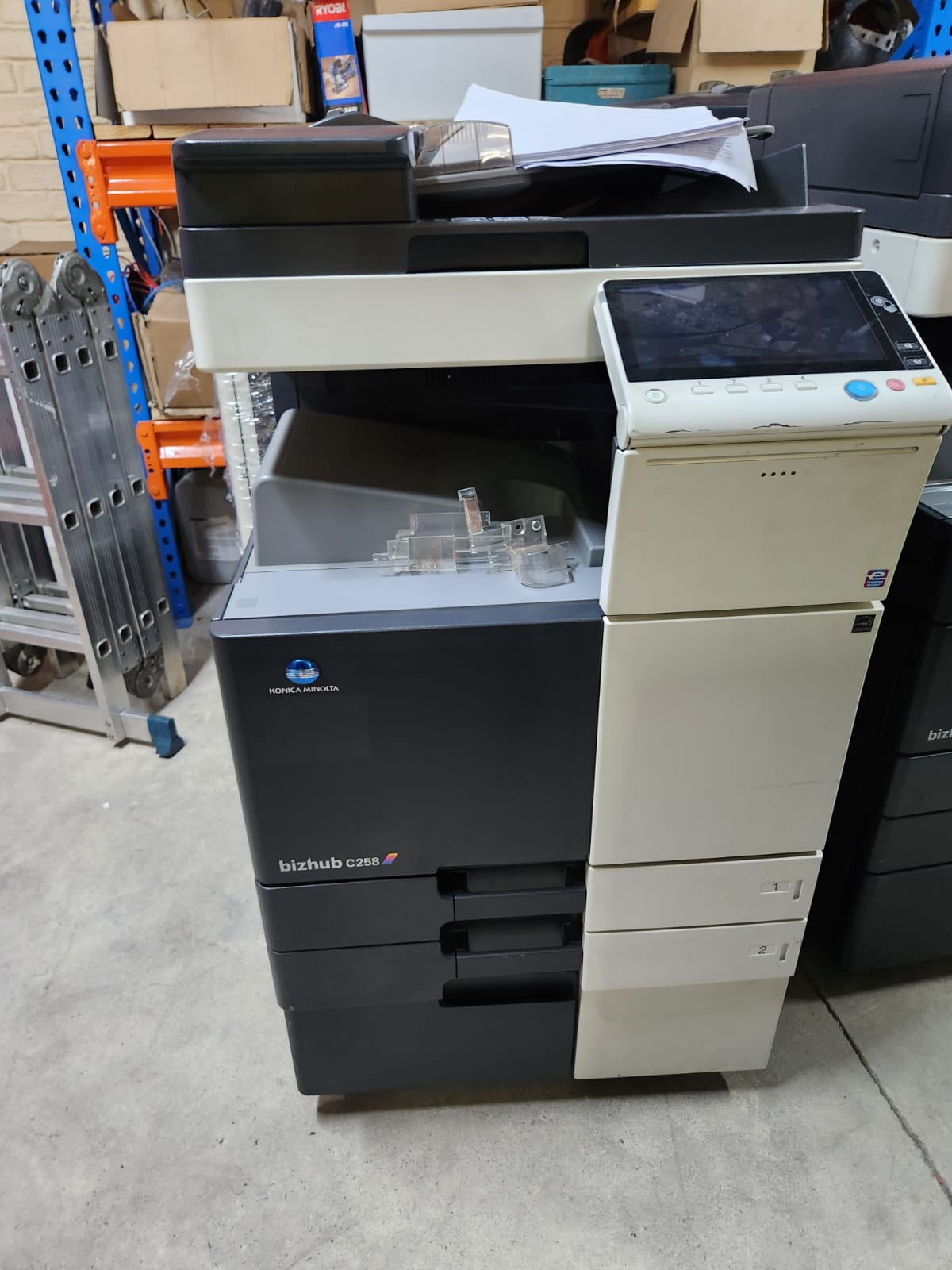 Konica Minolta bizhub C258 Color Multifunction Laser Printer (Print / Copy / Scan)