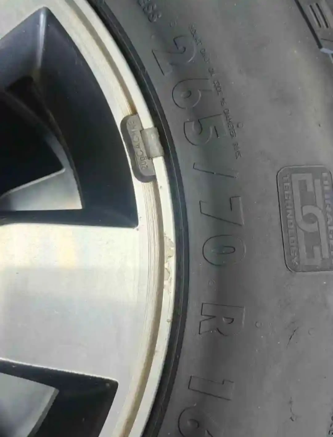 16" Inch Toyota Hilux D4D Rims and Tyres 95% 2