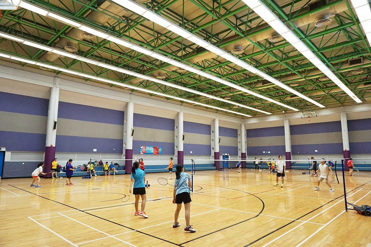 Chuk Yuen Sports Centre pickleball court in Yau Tong, Hong Kong