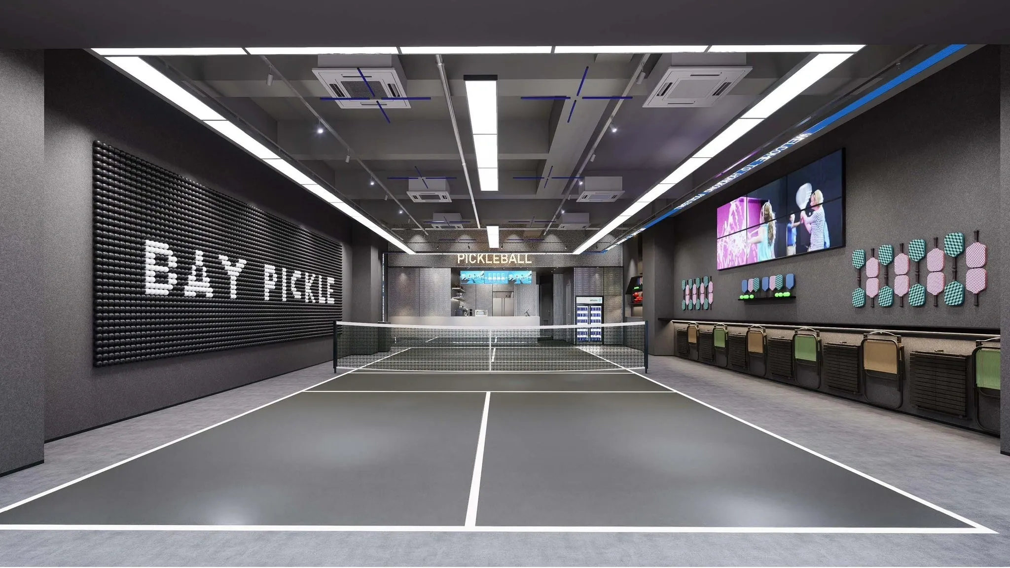 Bay Pickle Tin Hau pickleball court in Tin Hau