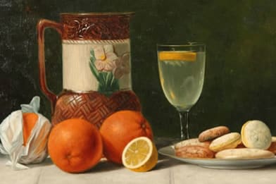 Albert Francis King Painting of Oranges