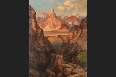 William Henry Ahrendt - The Grand Canyon Painting For Sale