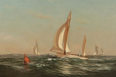 Warren Sheppard - Brooklyn Y.C. Ocean Race for Lipton Cup