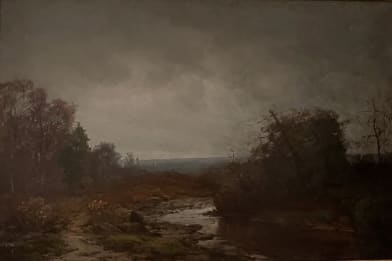 George Hetzel Landscape Victorian Painting