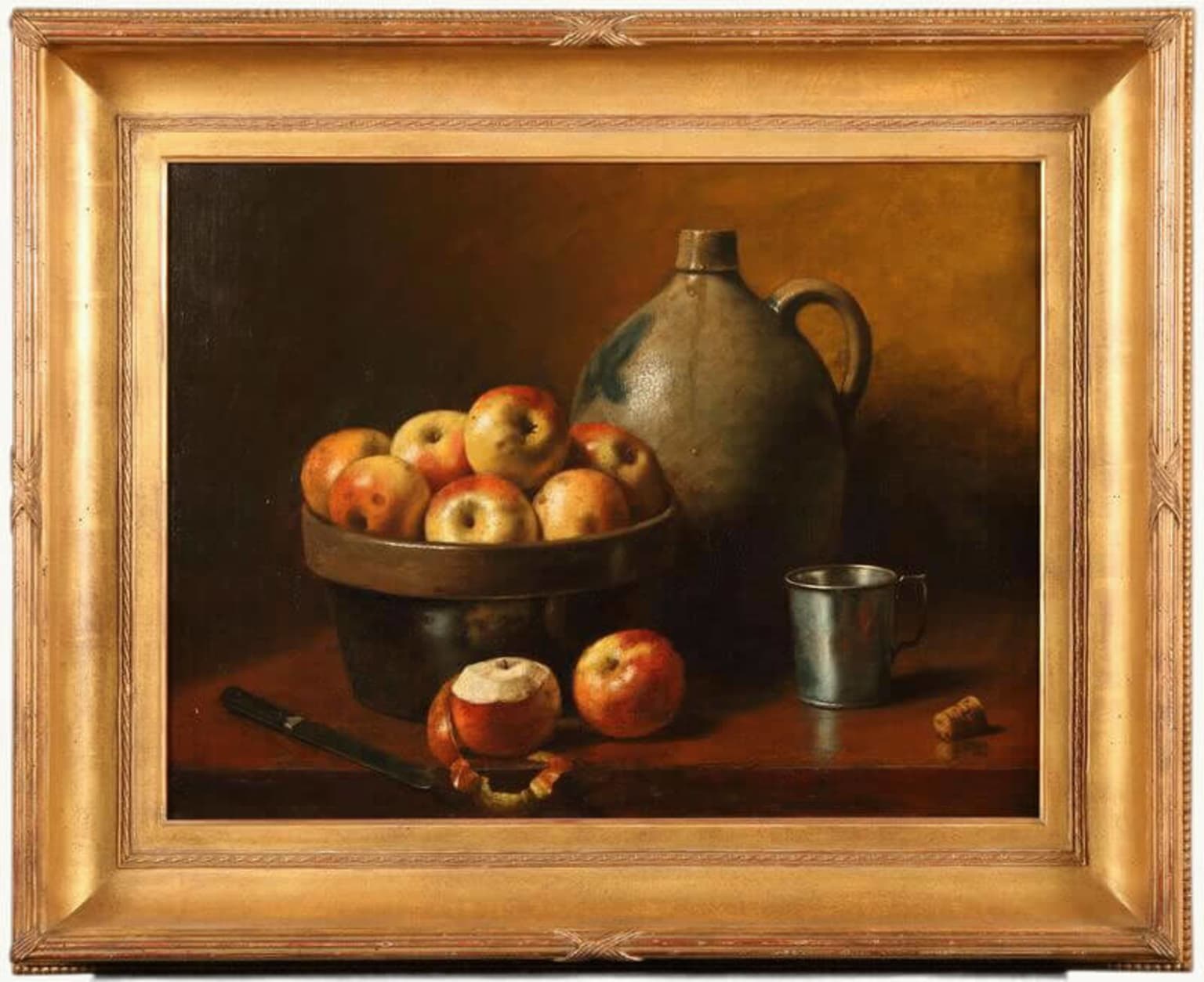 Albert Francis King Victorian Painting - Apples Painting