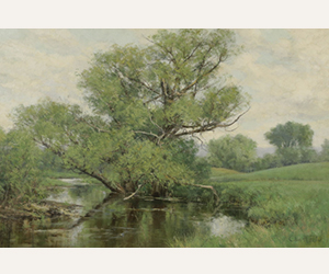 Olive Parker Black – Stream in Spring