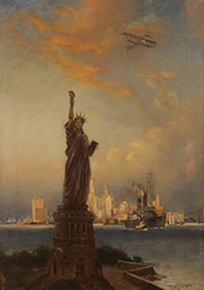 Robert Atkinson Fox - New York Harbor   $6,200

