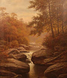 Albert Francis King - Southwestern Pennsylvania Landscape   $9,000 
