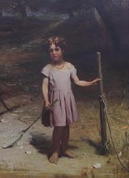 George Cochran Lambdin - The Little Helper   $7,000 
