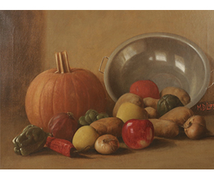 Marcus David Lipton - Still Life with Pumpkin 