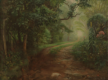 Malcolm Parcell - Road in Mist   $5,200 
