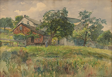 Olive Turney - Lehman Farm, 1911 
