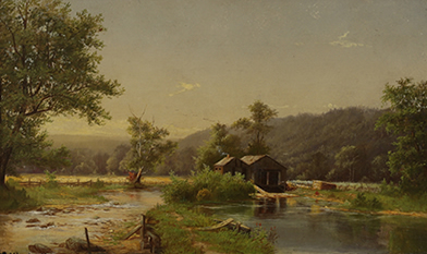 Joseph Ryan Woodwell - Pittsburgh Landscape   $6,200 
