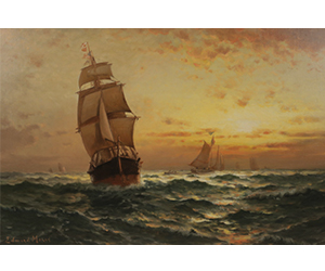 Edward Moran - Fishing Boats