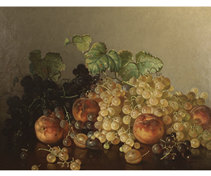 Edward Chalmers Leavitt - Still Life with Grapes