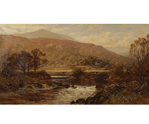 Alfred Augustus Glendening - On the Lugwy, N. Wales