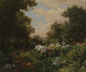 John Ross Key - A Country Garden