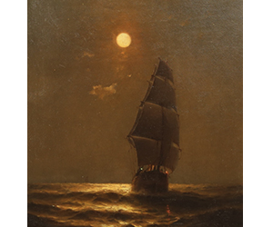 Warren Sheppard - Tall Sails in Moonlight 