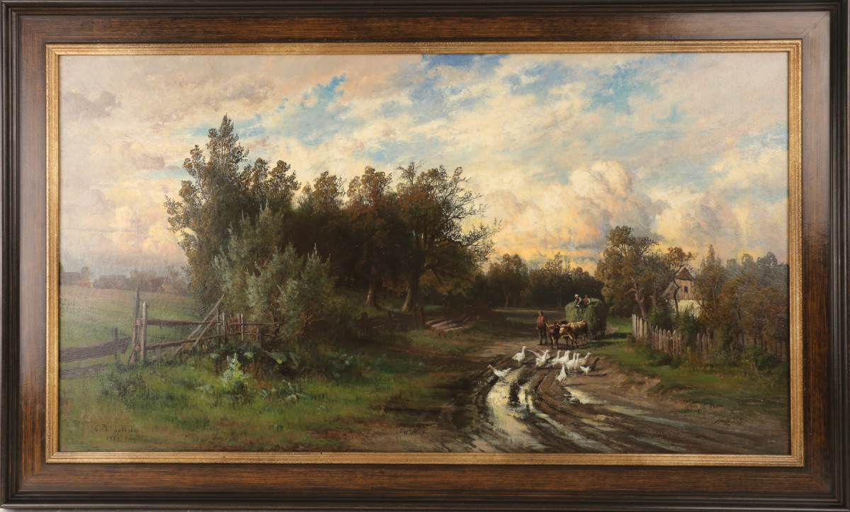 Carl Philipp Weber (American 1849 - 1922)