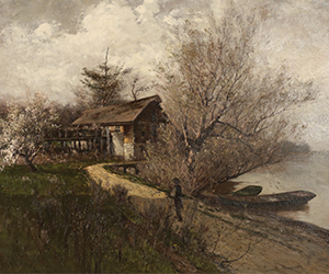 Thomas Corwin Lindsay – On the Lake Shore