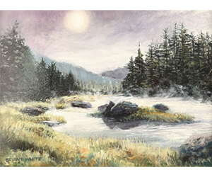 Bryant White – Frosty Morning on the Mammooth
