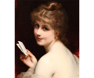 Etienne Adolphe Piot - The Note