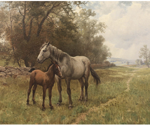 Henry Pruett Share - Mother and Foal
