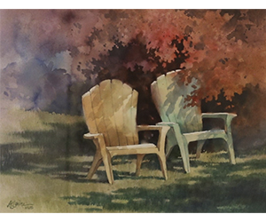 Alexis Lavine (American) October Waiting