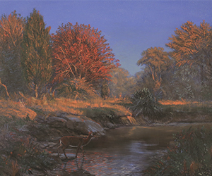 James C. Groves - Sunset at Georges Creek
