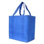 Royal Blue Custom Printed Non-Woven Shopping Bag