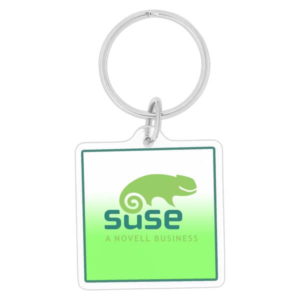 Square Acrylic Keychain