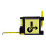 Black/Yellow The All-In-One Tape Measure