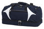 Navy/White Spliced Zenith Sports Bag