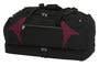 Black/Maroon Spliced Zenith Sports Bag