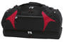 Black/Red Spliced Zenith Sports Bag