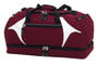 Maroon/White Spliced Zenith Sports Bag