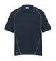 Navy/Apple Dri Gear Piped Ottoman Instinct Polo