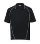 Black/White Dri Gear Piped Ottoman Instinct Polo