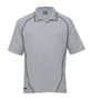 Silver/Black Dri Gear Piped Ottoman Instinct Polo