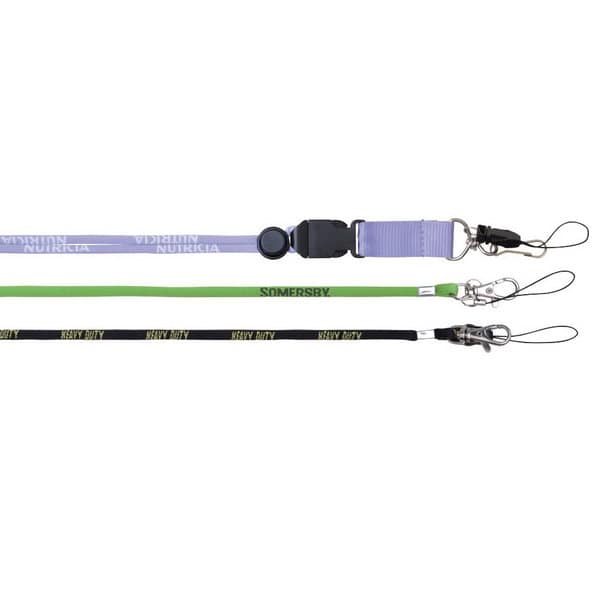 Narrow Poly Rope Lanyard - 5mm