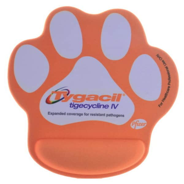 Full Colour Print   Any Colour Paw Gel Pad