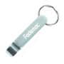 Silver Bottle Opener with Keyring