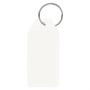 White Budget Key Ring