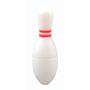 White/Red Bowling Pin Flash Drive