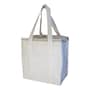 White Non Woven Cooler Bag With Zipped Lid