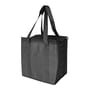 Black Non Woven Cooler Bag With Zipped Lid