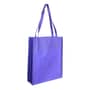 Purple Large Gusset Non Woven Promotional Bag