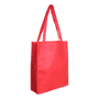 Red Large Gusset Non Woven Promotional Bag