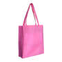 Hot Pink Large Gusset Non Woven Promotional Bag