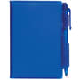 Transparent Blue Pocket Partner Notebook with Pen